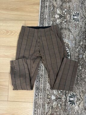 a new day Brown and Black Striped Pants